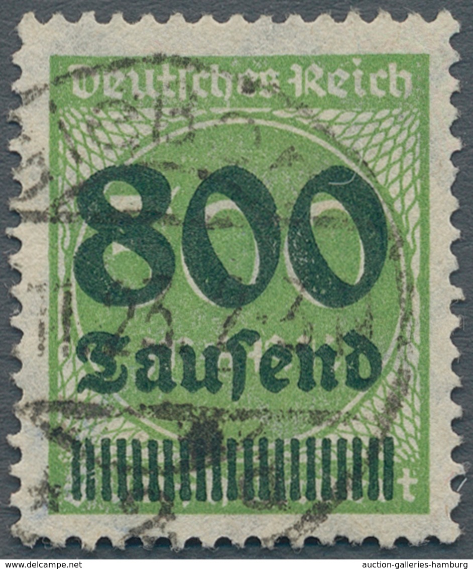 Deutsches Reich - Inflation: 1923, 800 T. Auf 500 M, Sauber Gestempelt "Gießen 2d .. 11.23 2-3n", Rs - Cartas & Documentos