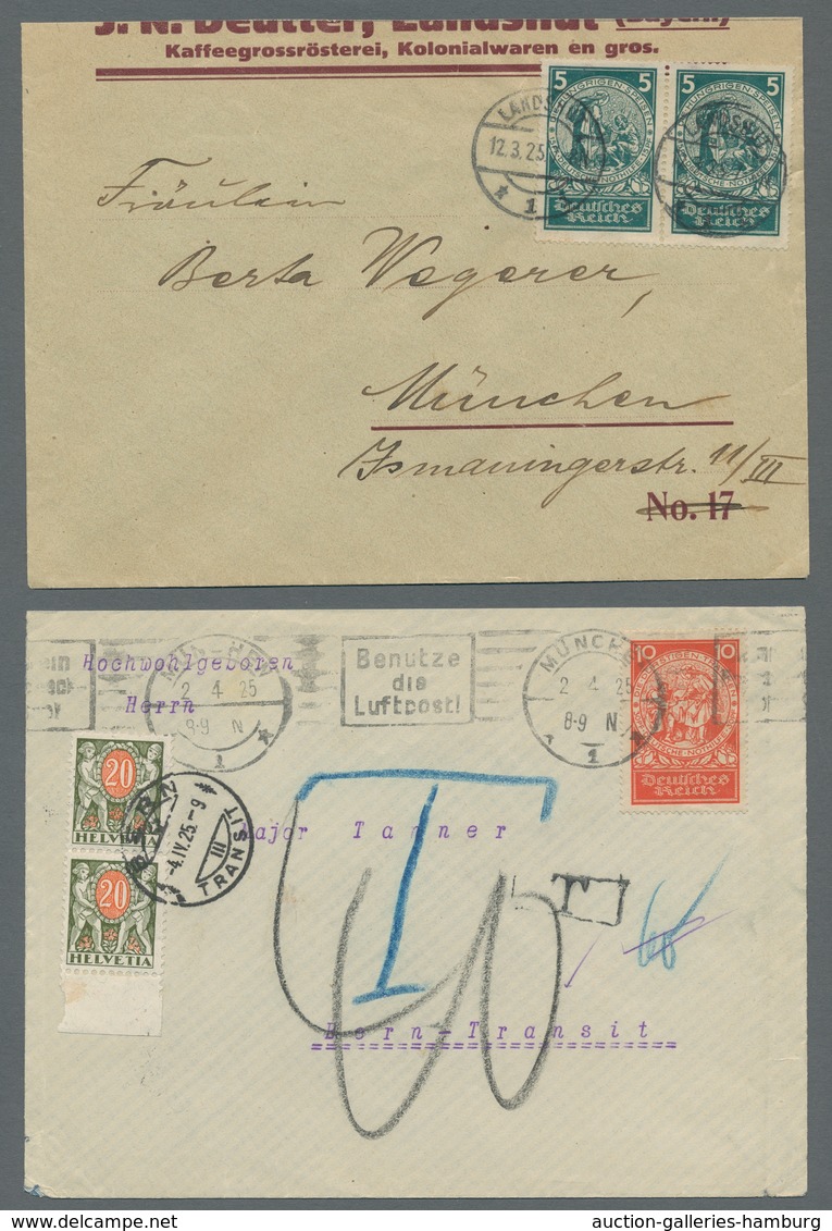 Deutsches Reich - Weimar: 1924, "Nothilfe" Als Satzbrief Von SELLIN * (RÜGEN) A 15.9.24 Nach Kopenha - Unused Stamps