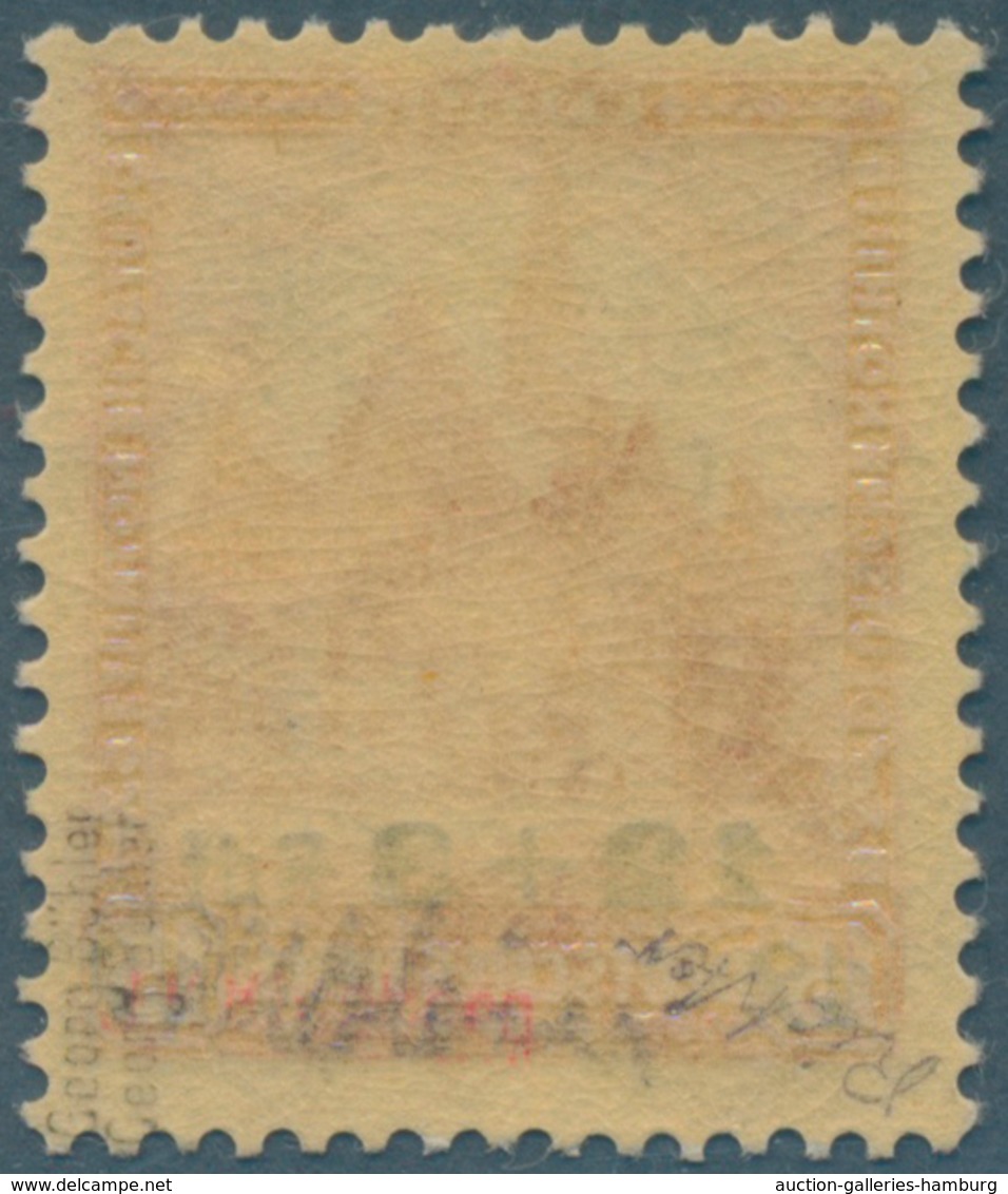 Deutsches Reich - Weimar: 12+3 Auf 15 + 5 Pfg Nothilfe Mit Dem Legndären Aufdruckfehler Rdf, Postfri - Unused Stamps