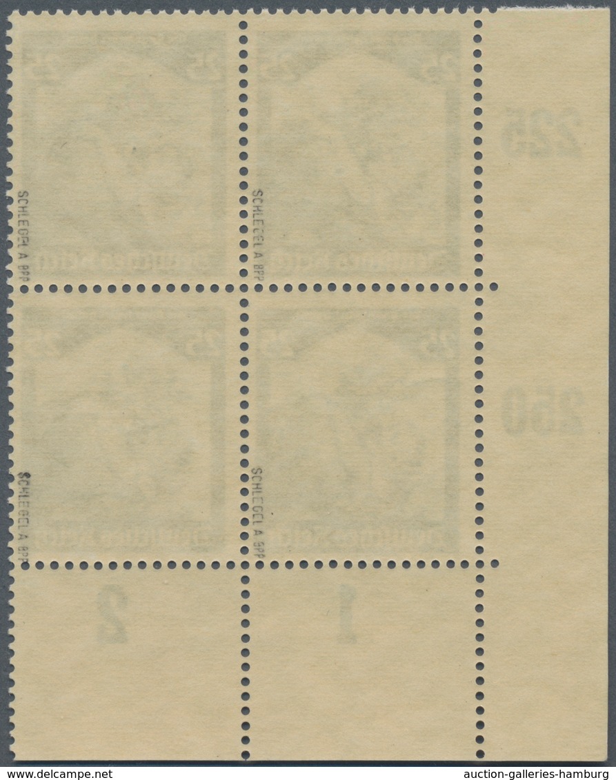 Deutsches Reich - 3. Reich: 1935, 3 Pf. Bis 25 Pf. Saarabstimmung, Kompletter Postfrischer, Ungefalt - Autres & Non Classés