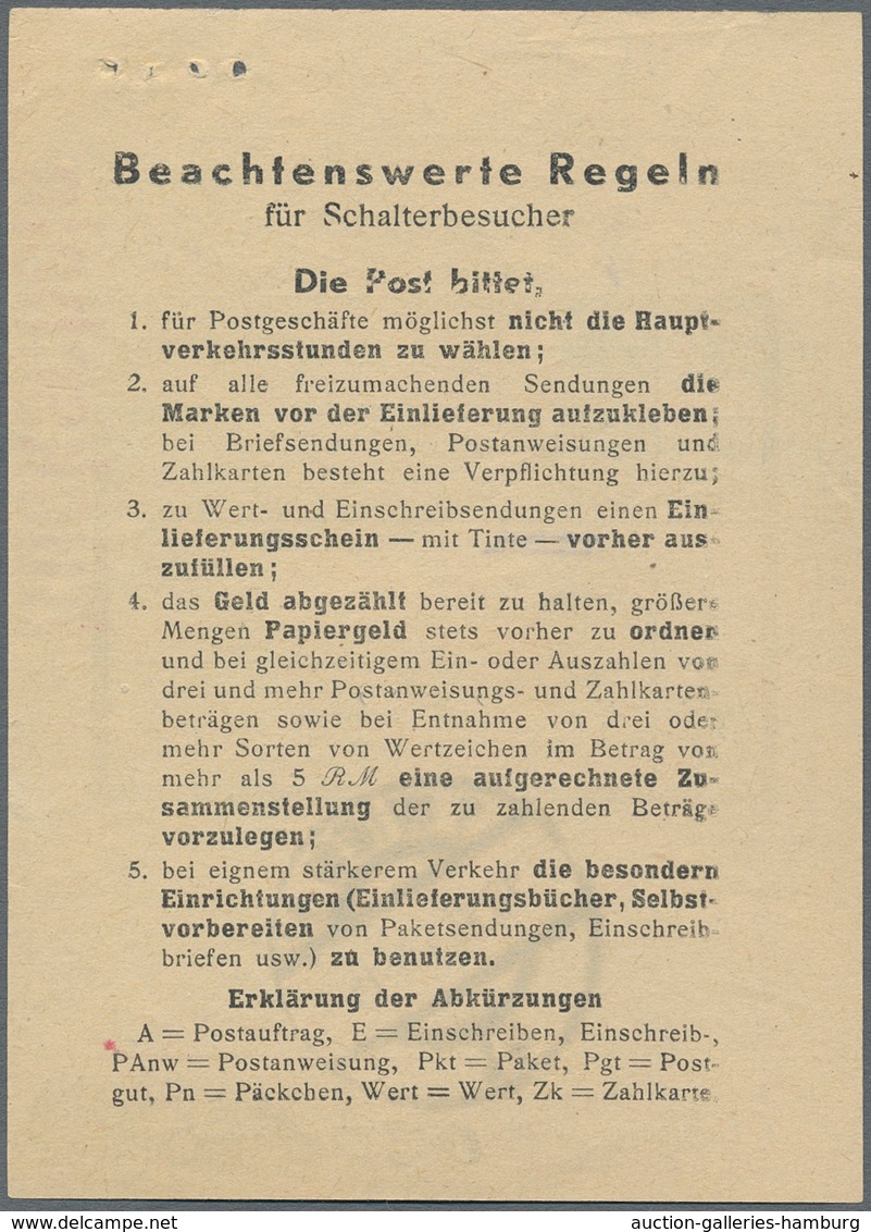 Deutsches Reich - 3. Reich: 1943, 30 Pf Hitler Als EF Auf R-Gerichtsbrief Mit Rückschein In WIEN Inc - Sonstige & Ohne Zuordnung