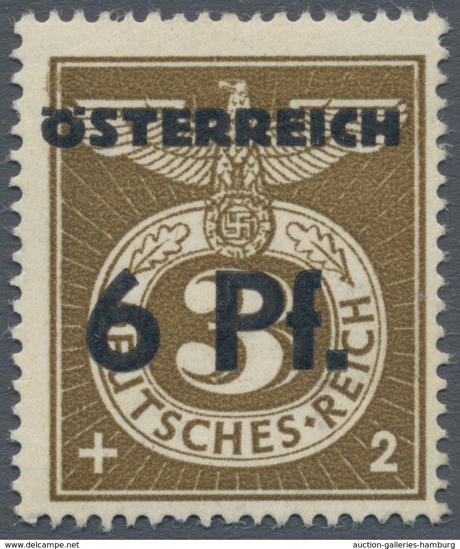 Deutsches Reich - 3. Reich: 1945, AUFDRUCKPROBE ZUR 2. WIENER AUSHILFSAUSGABE, Aufdruck "ÖSTERREICH - Sonstige & Ohne Zuordnung