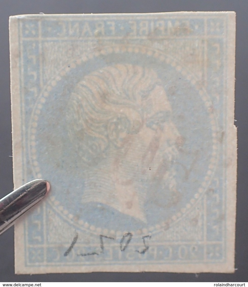 DF40266/590 - NAPOLEON III N°14A (petit Défaut) - GC 5051 : ORAN (ALGERIE) - 1853-1860 Napoléon III