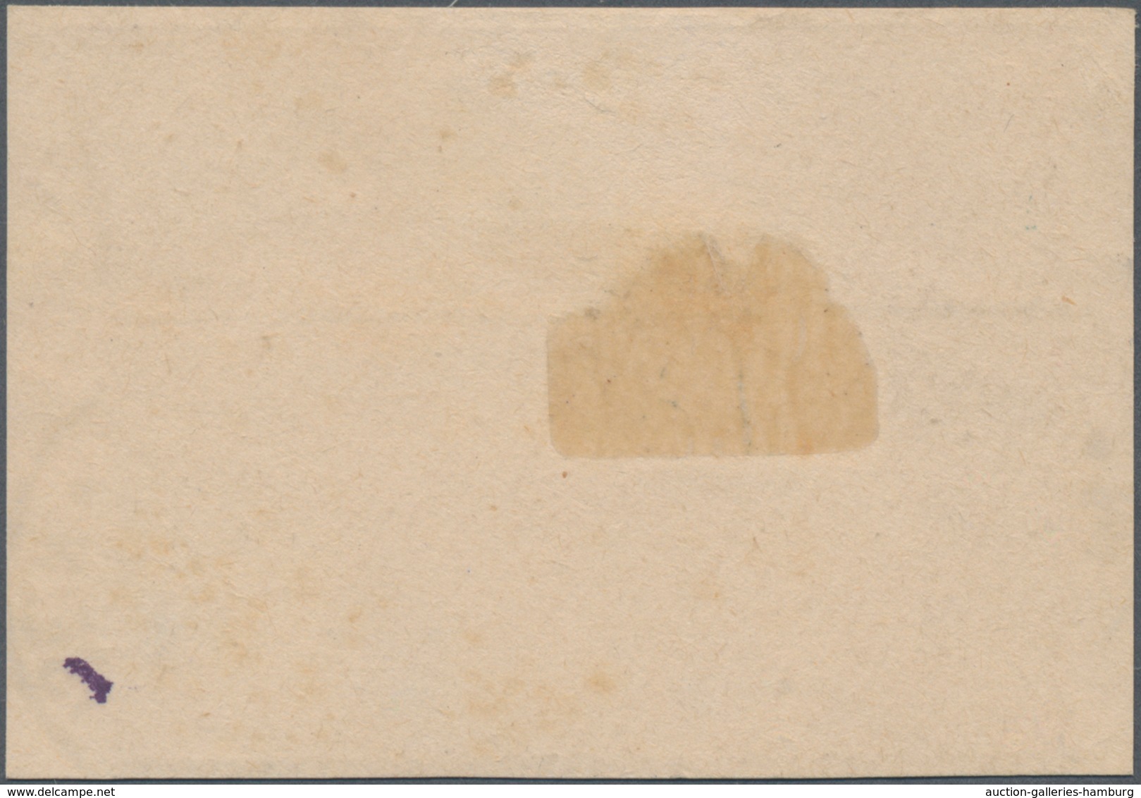 Deutsche Kolonien - Marshall-Inseln: 1901, 5 Mark Schiffszeichnung, Außergewöhnlich Breite Luxusboge - Islas Marshall