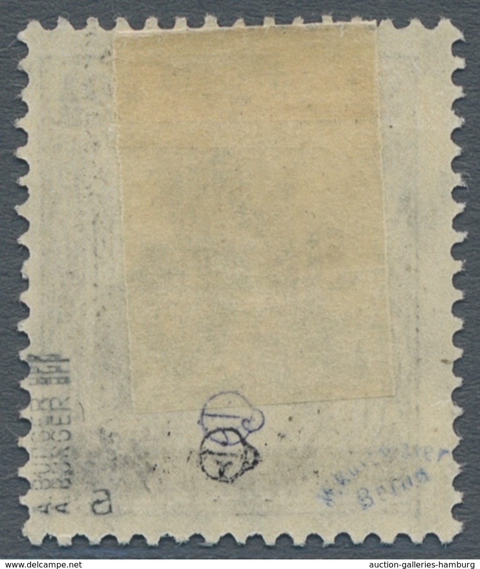 Deutsche Abstimmungsgebiete: Saargebiet: 1920, "2 ½ Pfg. Germania/Sarre Mit Aufdruck In Type II", Un - Cartas & Documentos