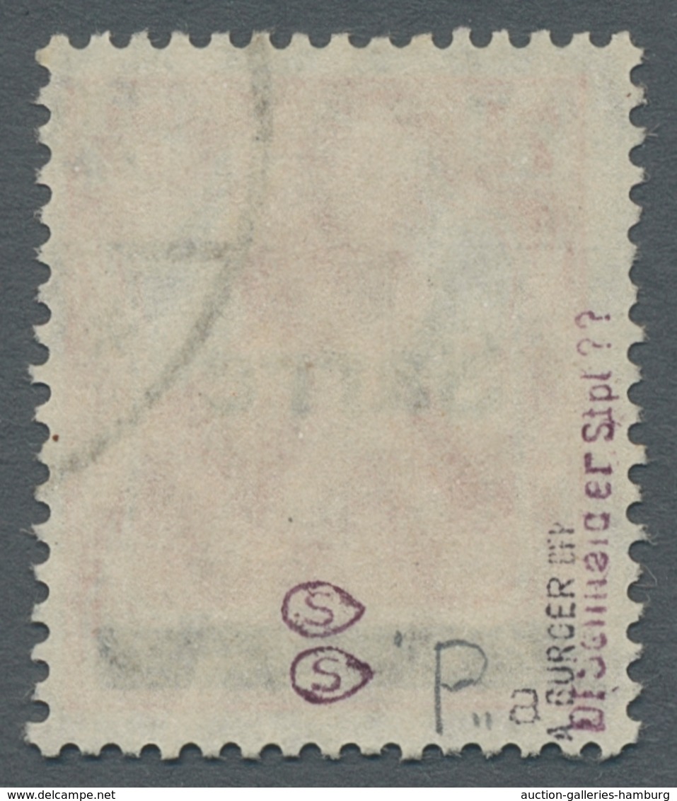 Deutsche Abstimmungsgebiete: Saargebiet: 1920, "7 ½ Pfg. Germania/Sarre Mit Aufdruck In Type II Und - Brieven En Documenten