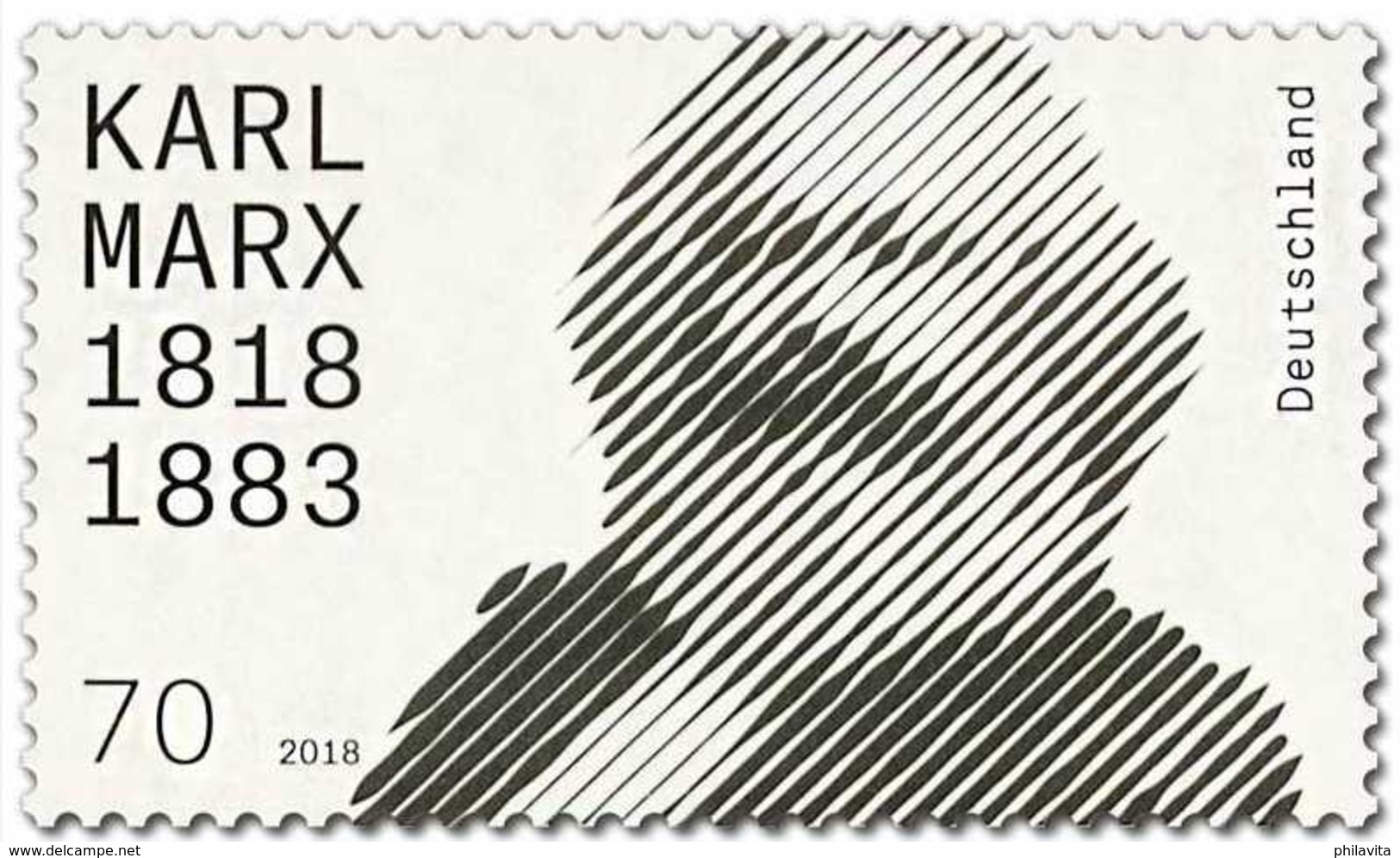 2018 Germany -200 Years Of Karl Marx Birth - 1 V - MNH** MI 3384 - Ungebraucht