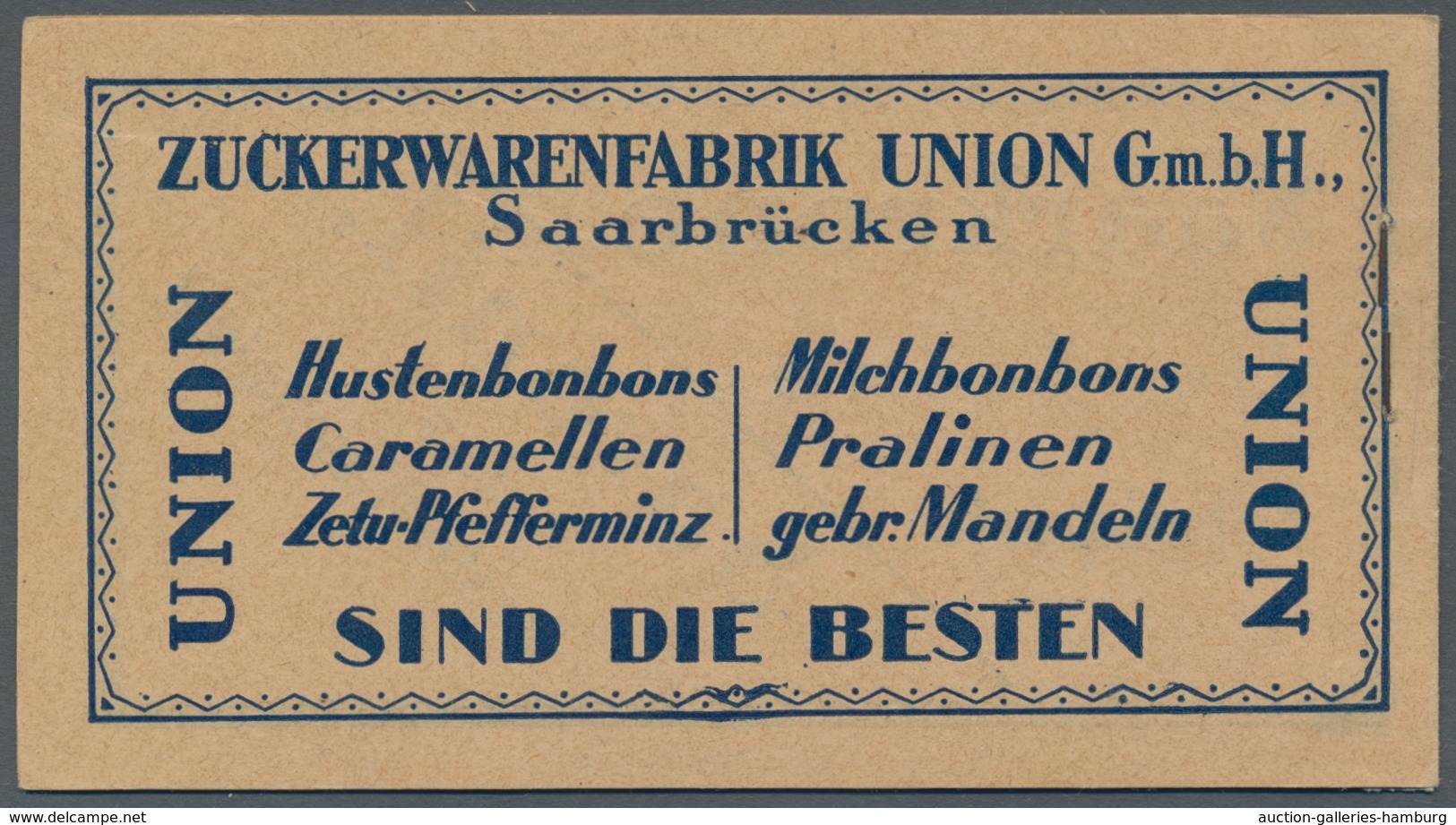 Deutsche Abstimmungsgebiete: Saargebiet - Markenheftchen: 1924, "Landschaften III", Postfrisches Hef - Otros & Sin Clasificación
