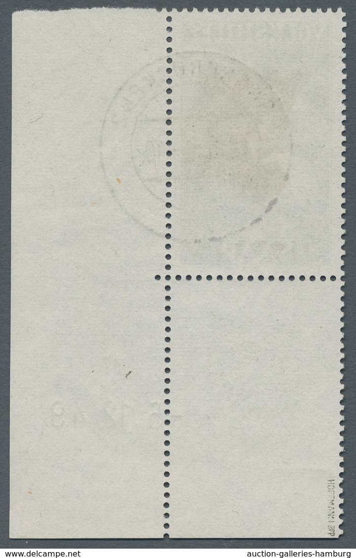 Saarland (1947/56): 1949, "Volkshilfe Mit Druckdatum", Der Komplette Satz Einheitlich Aus Der Rechte - Other & Unclassified