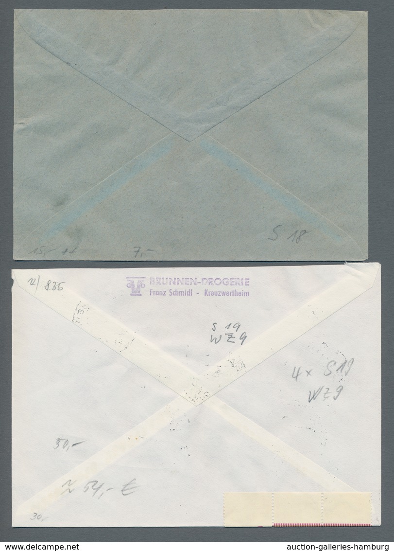 Saarland (1947/56): 1956, "Rotes Kreuz" komplett als Ministerblock auf ungummiertem Kartonpapier in