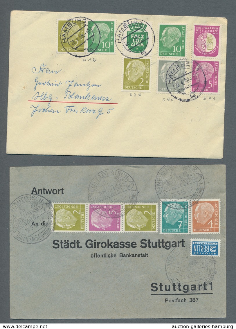 Saarland (1947/56): 1956, "Rotes Kreuz" komplett als Ministerblock auf ungummiertem Kartonpapier in