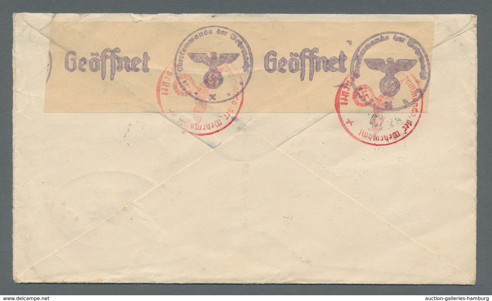 Dt. Besetzung II WK - Guernsey: 1943, Deutsche Besetzung Kanalinseln, Guernsey ½ Penny Und Waagerech - Occupation 1938-45