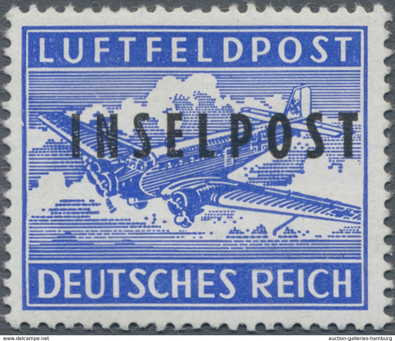 Feldpostmarken: 1944. Rhodos Gezähnt. Außergewöhnlich Schönes Exemplar Dieser In Postfrischer Erhalt - Sonstige & Ohne Zuordnung