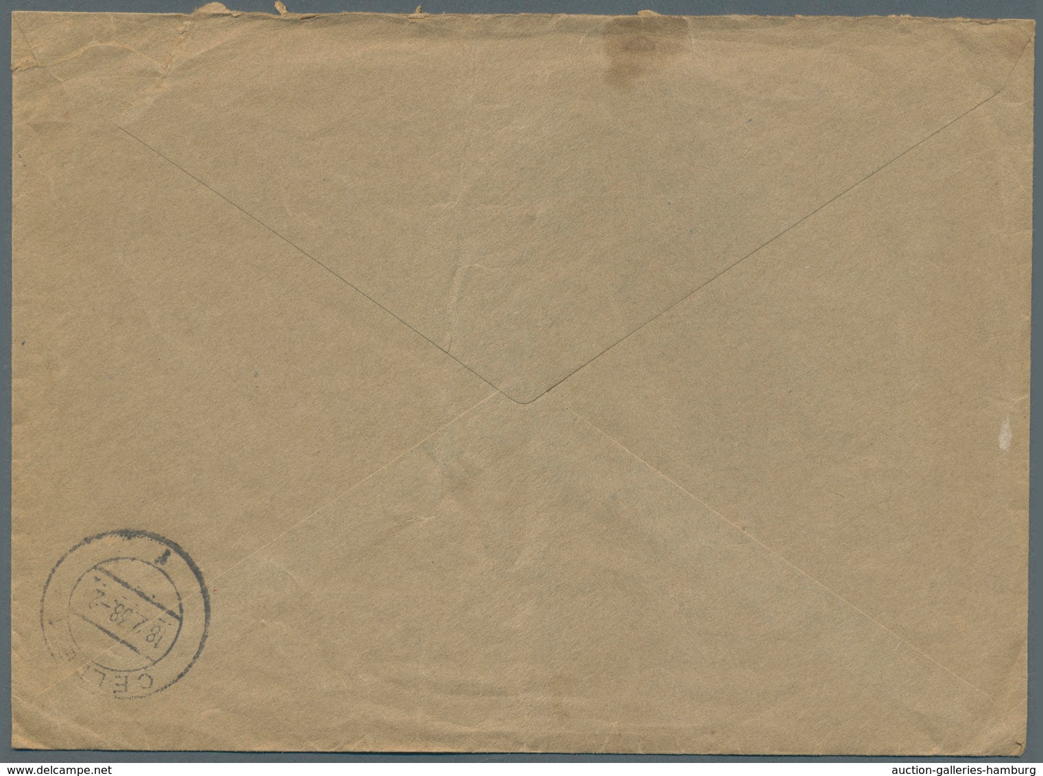 Feldpost 2. Weltkrieg: 1938, Dienstbrief Per Einschreiben Des Sonderstabes W. Dieser Stab War Die Ge - Other & Unclassified