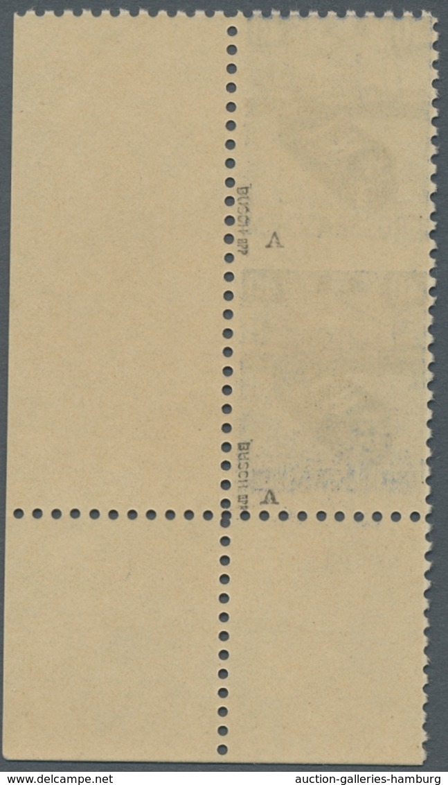 Deutsche Lokalausgaben Ab 1945: GROSSRÄSCHEN: 1946, Solidarität 40 Pfennig, Senkrechtes, In Der Mitt - Sonstige & Ohne Zuordnung