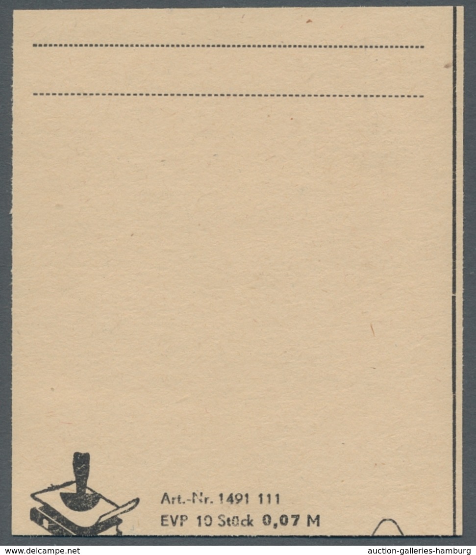 DDR: 1950, "Akademie", Sauber Mit Ausgabebezogen SST Gestempelte Viererblocks Auf Briefstücken In Ta - Andere & Zonder Classificatie