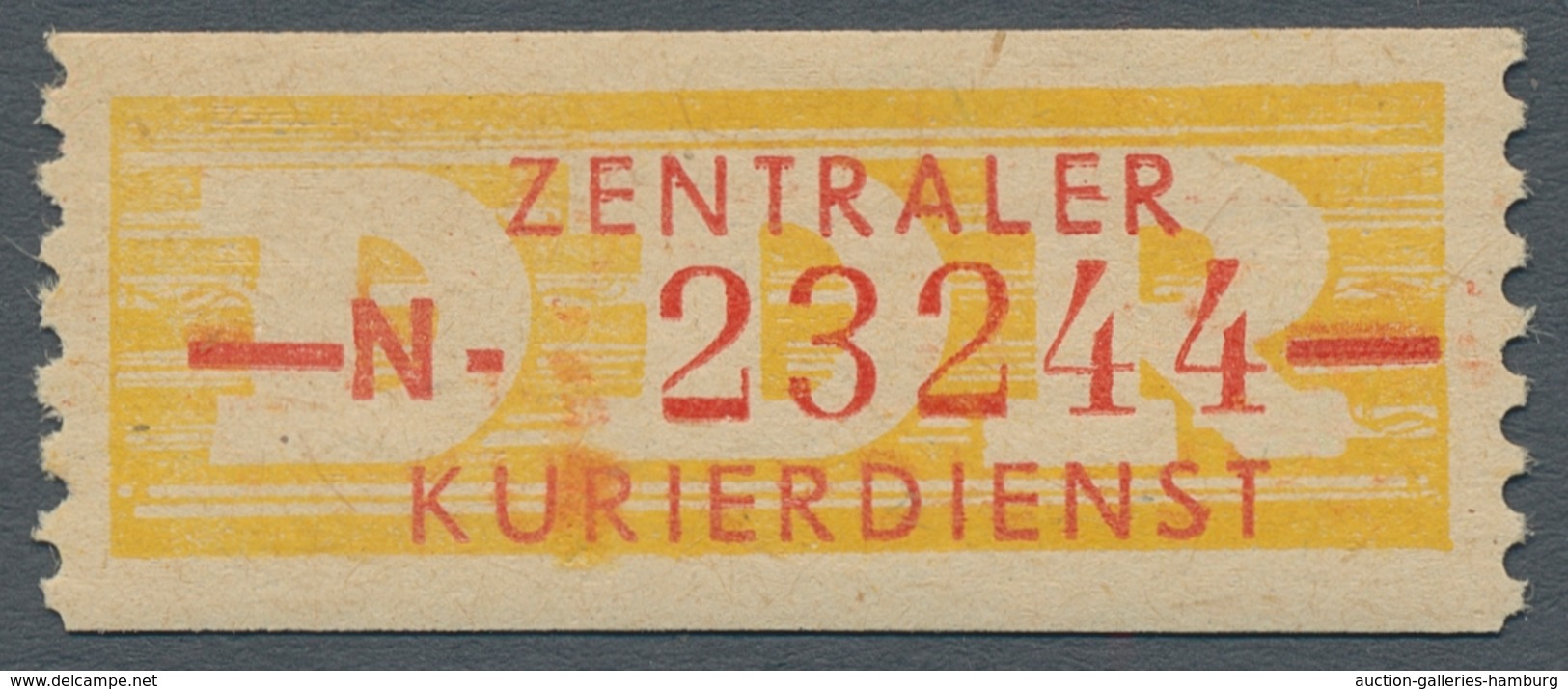 DDR - Dienstmarken B (Verwaltungspost A / Zentraler Kurierdienst): 1958, "(10 Pfg.) Und (20 Pfg.)ora - Andere & Zonder Classificatie