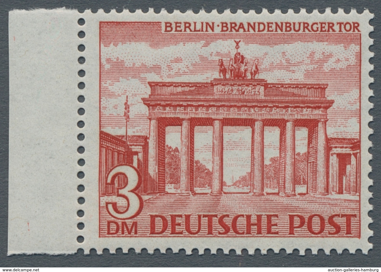 Berlin: 1949, "Bauten I", Postfrischer Satz In Tadelloser Erhaltung, Teils Randwerte, Unsigniert, Mi - Sonstige & Ohne Zuordnung