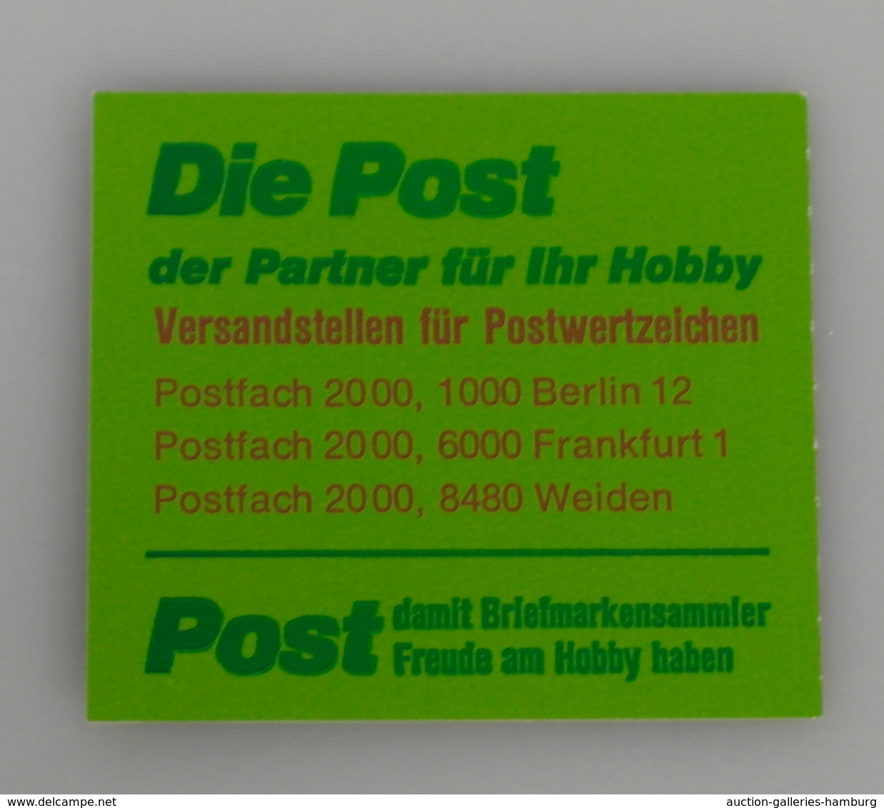 Berlin - Markenheftchen: 1989, Sehenswürdigkeiten, Markenheftchen 3 DM, 500 Heftchen In Palette Mit - Booklets