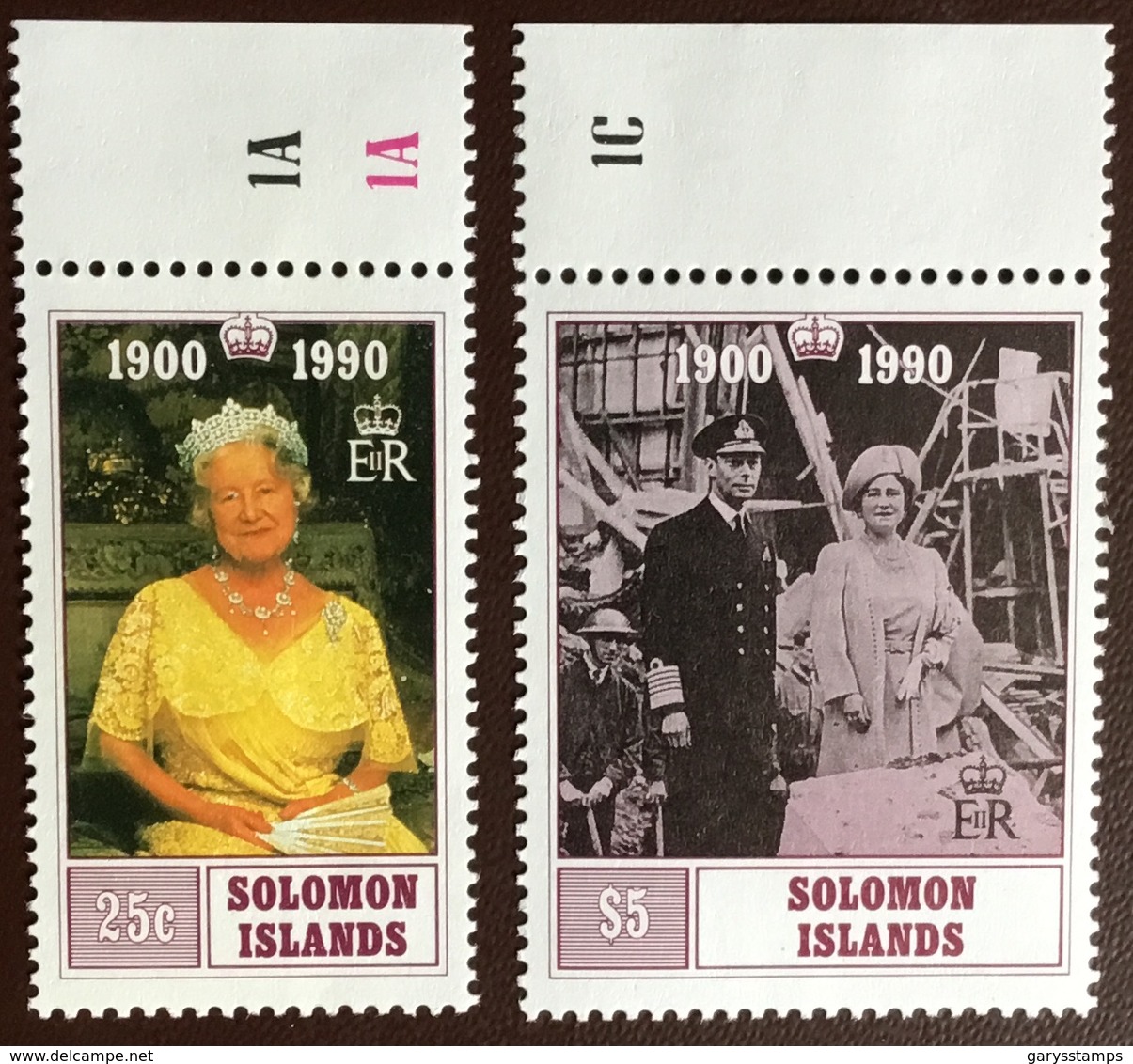 Solomon Islands 1990 Queen Mother MNH - Solomon Islands (1978-...)