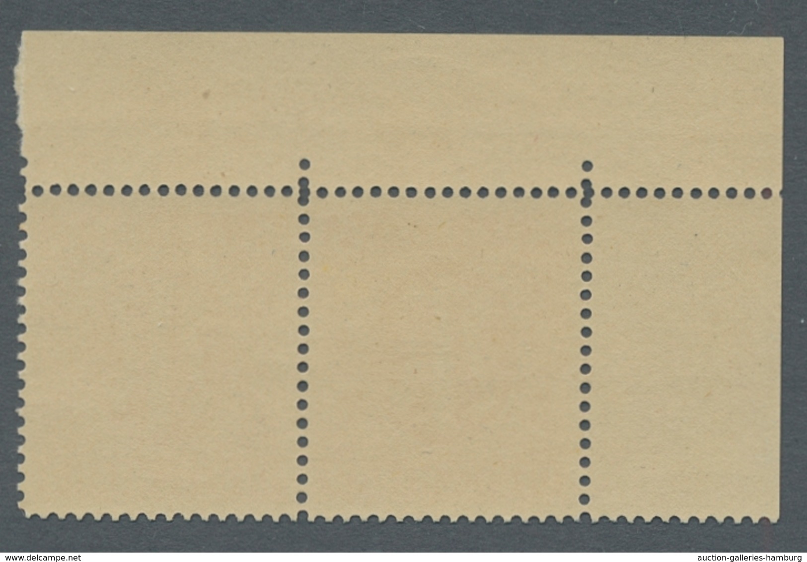 Bizone: 1945, "6 Pfg. Englischer Druck Mit Zähnung 14 ¾ X 14 ¼ Und Plattennummer 1 A", Postfrisches - Andere & Zonder Classificatie