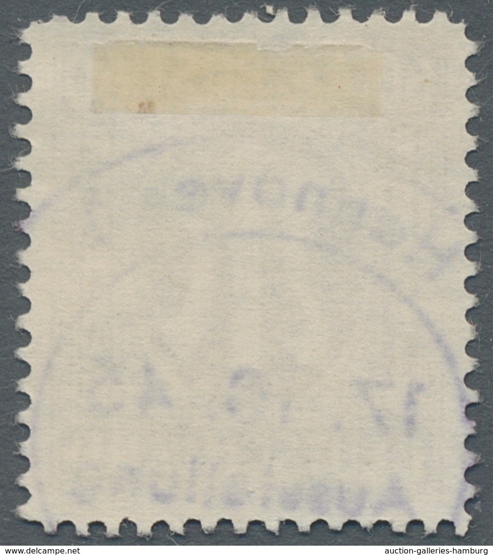 Bizone: 1945, AM-Post 60 Pfennig Karminbraun Vom Deutschen Druck In Linienzähnung 11 1/2 Und In Papi - Altri & Non Classificati