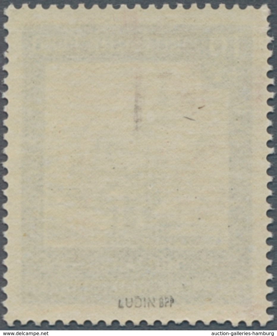 Bundesrepublik Deutschland: 1949, Probedruck Zur Ausgabe 100 Jahre Deutsche Briefmarke, Tadellos Pos - Otros & Sin Clasificación