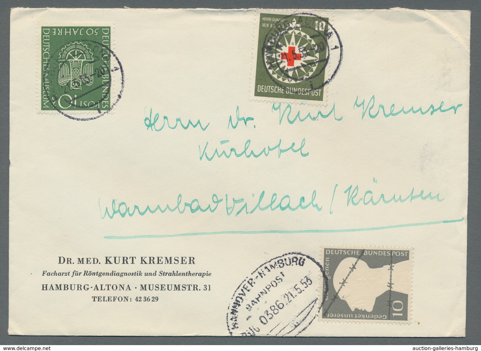 Bundesrepublik Deutschland: 1952/53, "Wohlfahrt Und Germanisches Museum" Je Wert Auf Tadellosem Brie - Otros & Sin Clasificación