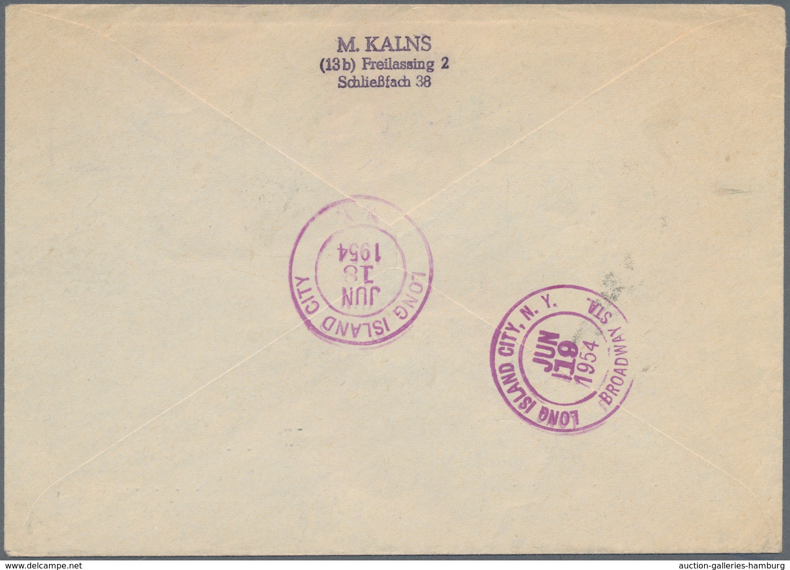 Bundesrepublik Deutschland: 1954, 70 Pfg., 80 Pfg. Und 90 Pfg. Heuss I Auf überfrankiertem Illustrie - Sonstige & Ohne Zuordnung