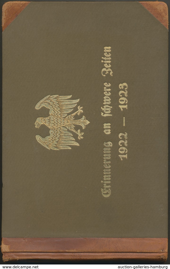 Deutschland - Notgeld - Rheinland: DÜREN; 1922-1923, Album Mit 10 Verschiedenen Scheinen Der "Verein - [11] Emisiones Locales