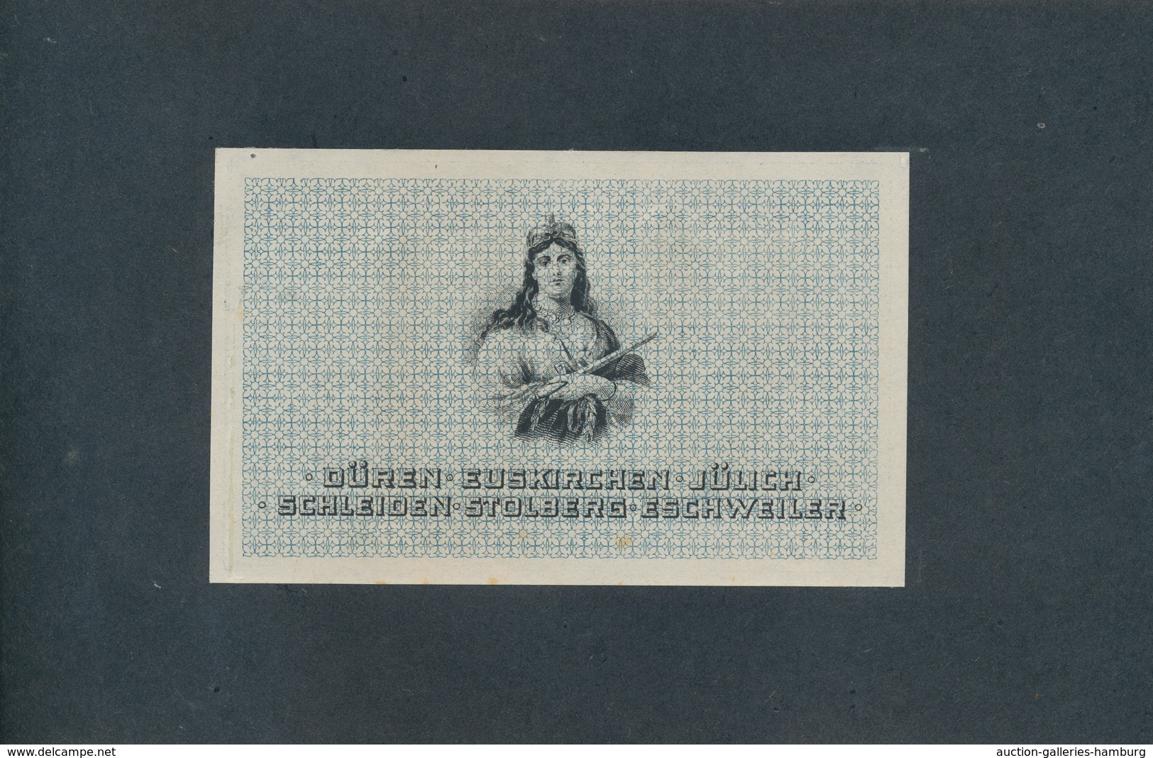 Deutschland - Notgeld - Rheinland: DÜREN; 1922-1923, Album Mit 10 Verschiedenen Scheinen Der "Verein - [11] Emissions Locales