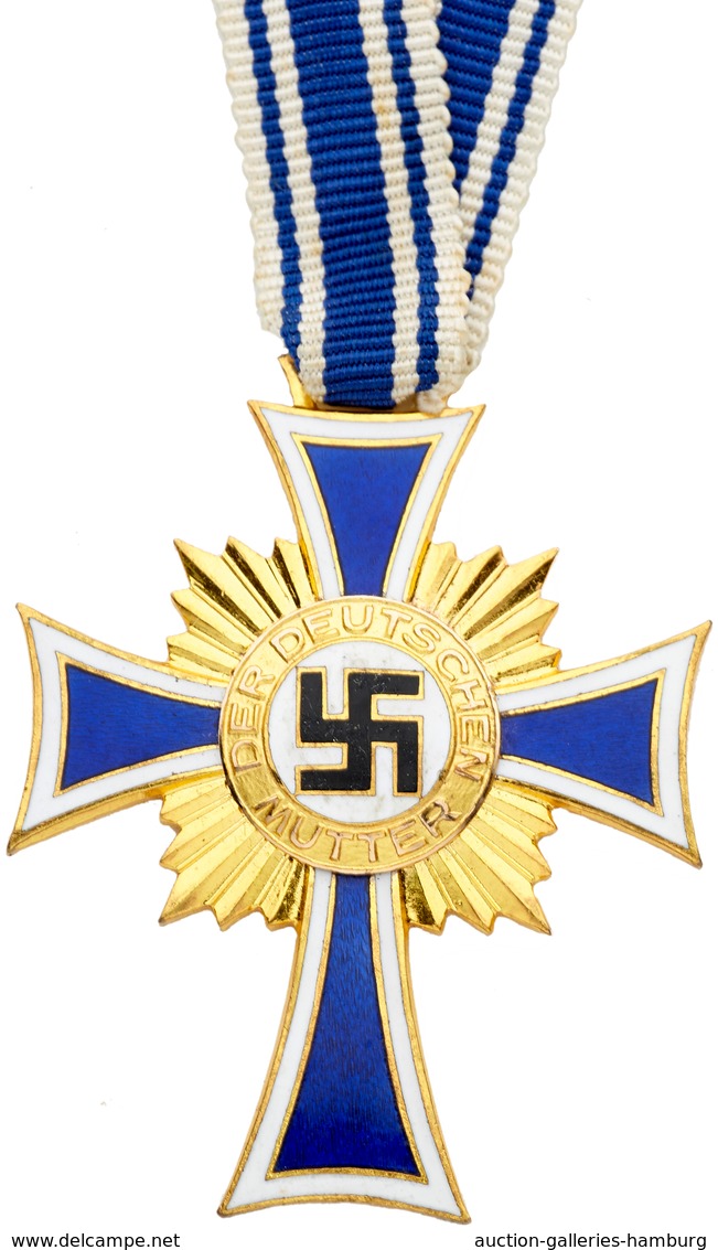 Orden & Ehrenzeichen: 3.REICH; Mutterkreuz ("Ehrenkreuz Der Deutschen Mutter") In Der 1.Stufe In Der - Sonstige & Ohne Zuordnung