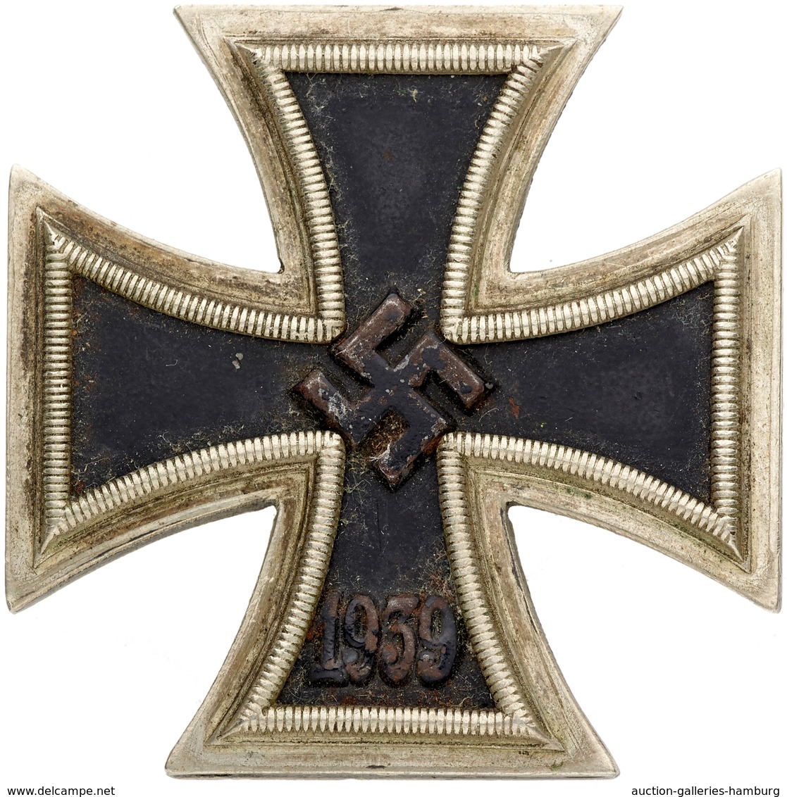 Orden & Ehrenzeichen: 3.REICH; "Eisernes Kreuz" 1.Klasse (versilbert) Mit Nadel Und Ohne Hersteller - Andere & Zonder Classificatie