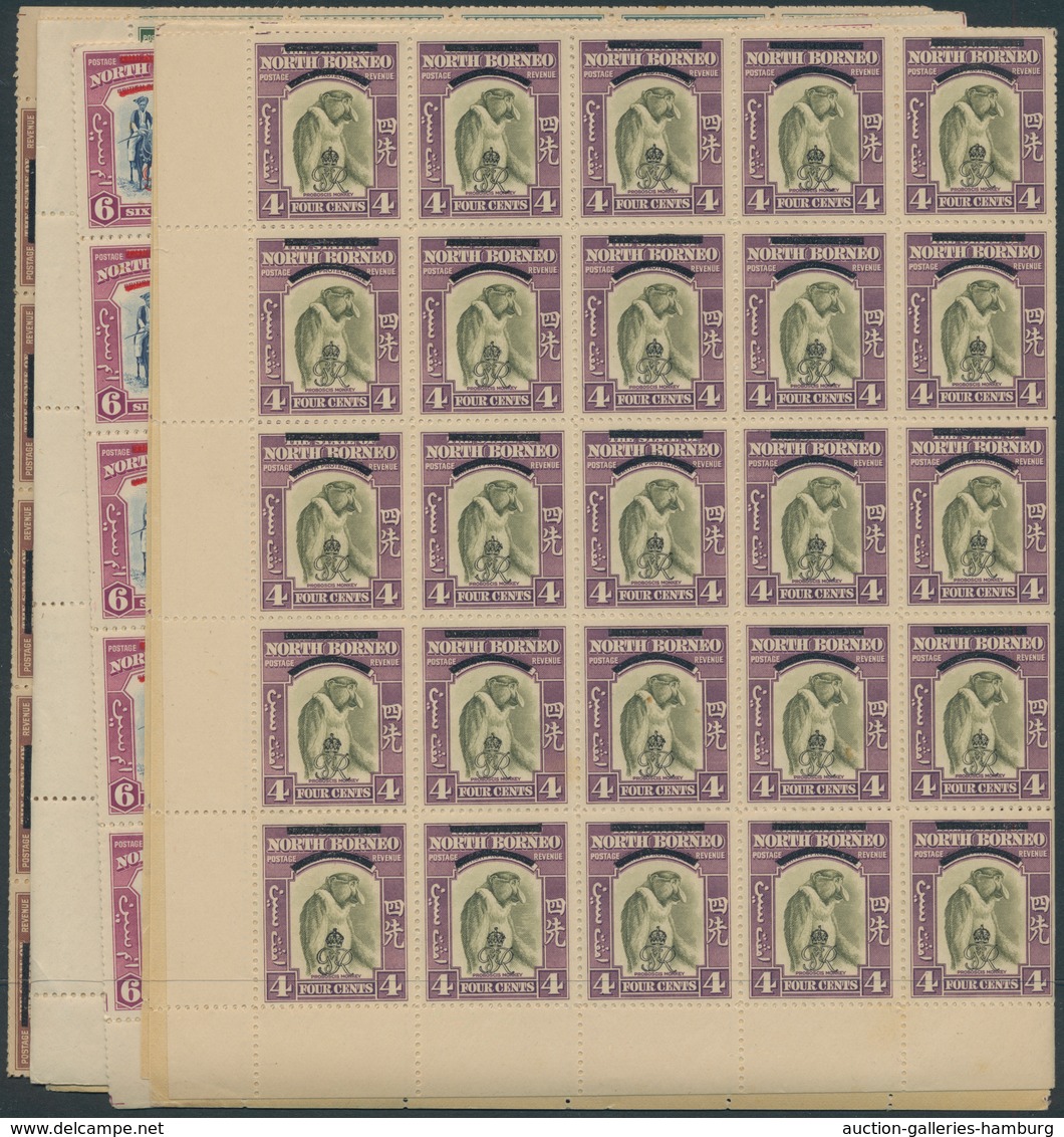 Alle Welt: 20th Century: Accumulation Of Mint And Used Stamps In Five Binders, With A Few Old Stamps - Collections (without Album)
