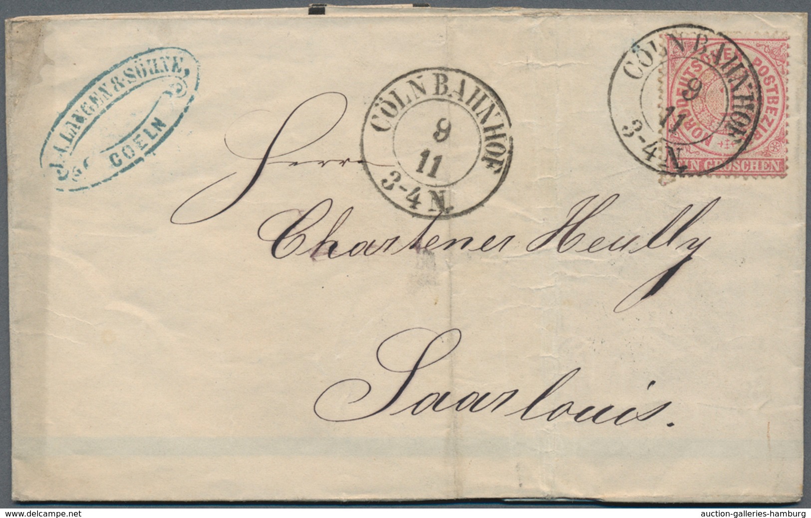 Alle Welt: 1861-1928 about 110 covers and postal stationeries many from a correspondance to France i