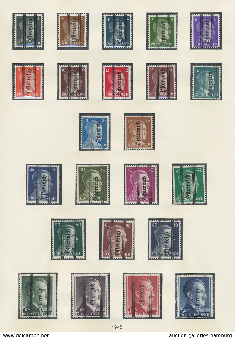 Liquidationsposten: Österreich - 1945-71, Postfrische Nach Vordruck Komplette Sammlung Im SAFE-Falzl - Autres & Non Classés