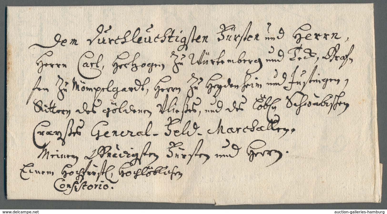 Altdeutschland - Vorphila: 1755-1867, Sammlung Von 41 Vorphilabriefen Und Markenlosen Briefen In Ein - Préphilatélie