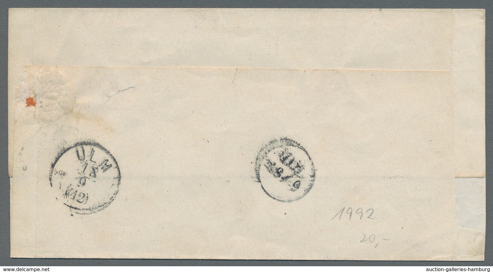Altdeutschland - Vorphila: 1755-1867, Sammlung von 41 Vorphilabriefen und markenlosen Briefen in ein