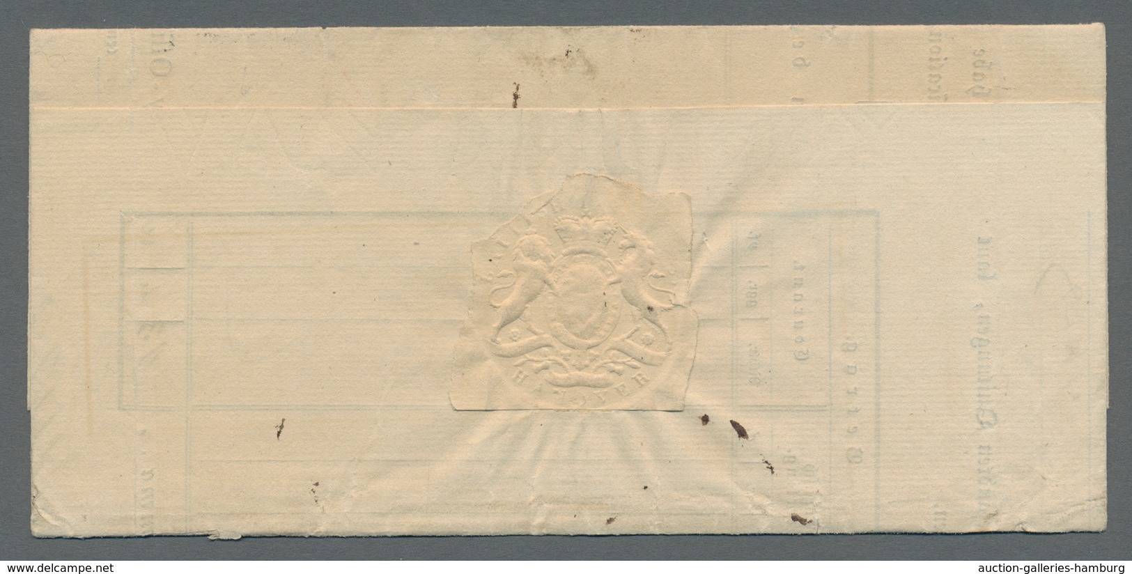 Hannover - Vorphilatelie: 1773-1858, hochinteressante Sammlung von 38 Vorphila- bzw. markenlosen Bri