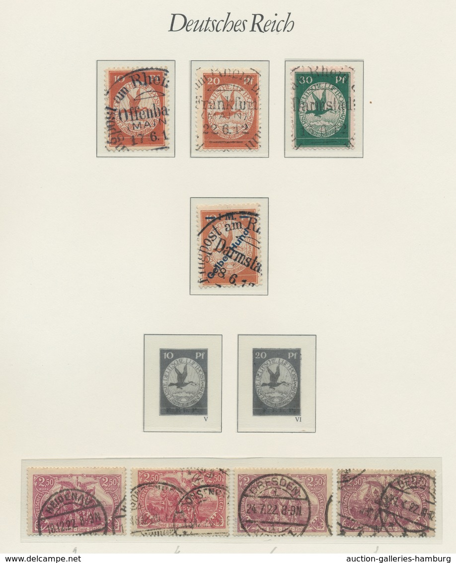 Deutsches Reich: 1875-1920, In Den Hauptnummern überkomplette Gestempelte Sammlung Der Mi.Nr. 31 Bis - Colecciones