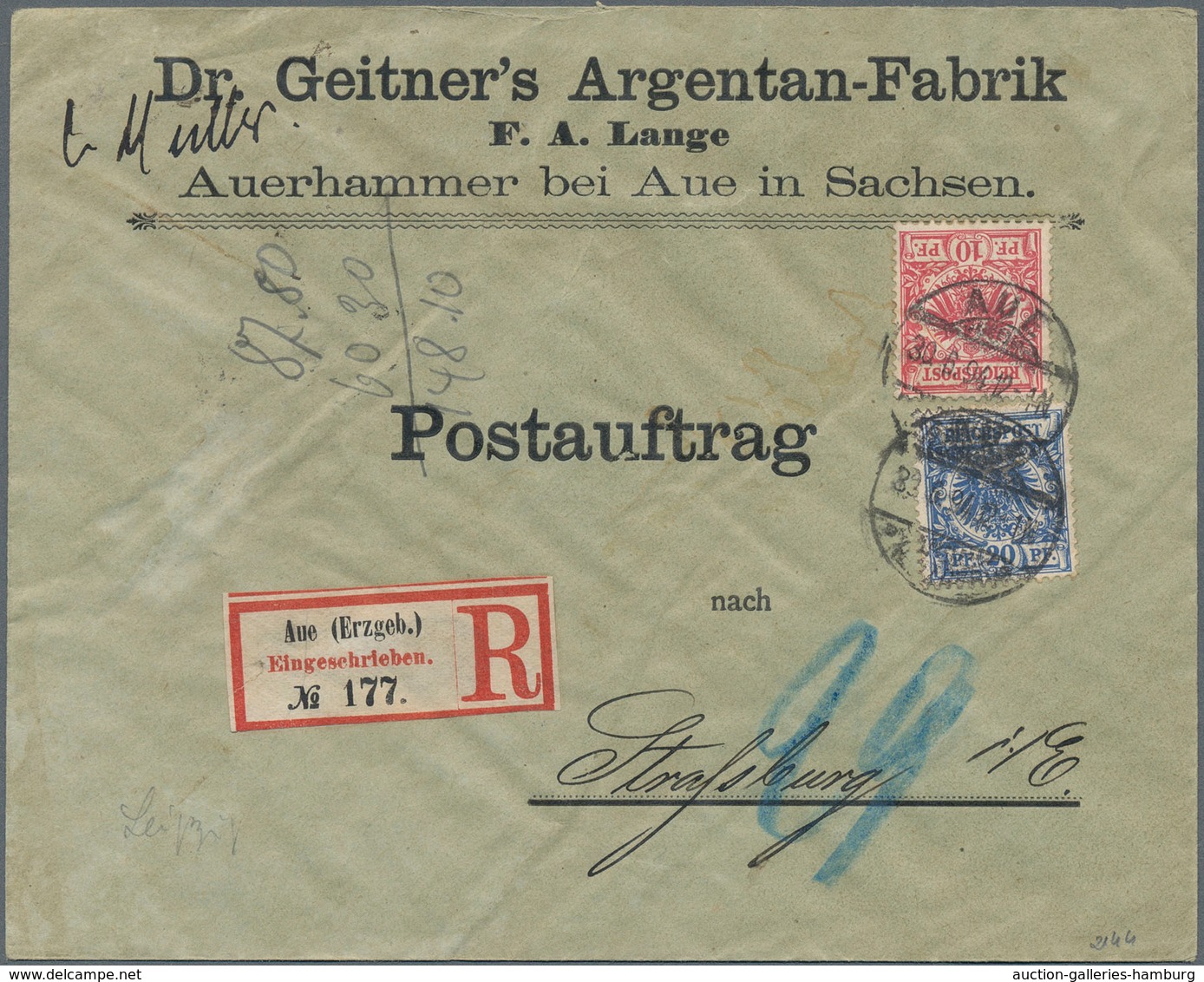 Deutsches Reich: 1894/1937, Lot Von 23 Postaufträgen Ab Krone/Adler, Infla 27.11.23, Meist 30er Jahr - Colecciones