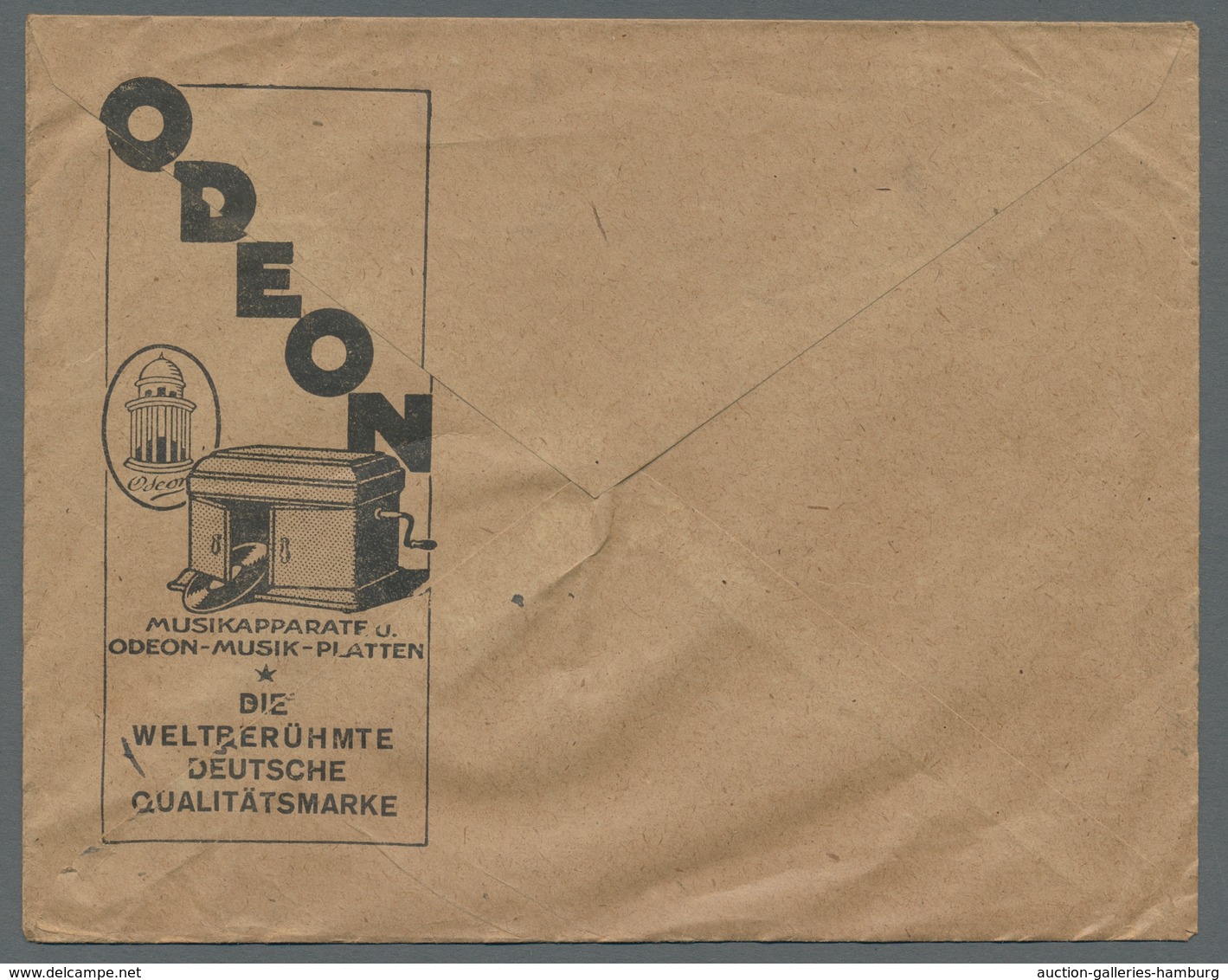 Deutsches Reich: 1889-1944, Partie von etwa 420 Belegen in 7 Alben mit u.a. Ansichtskarten mit teils
