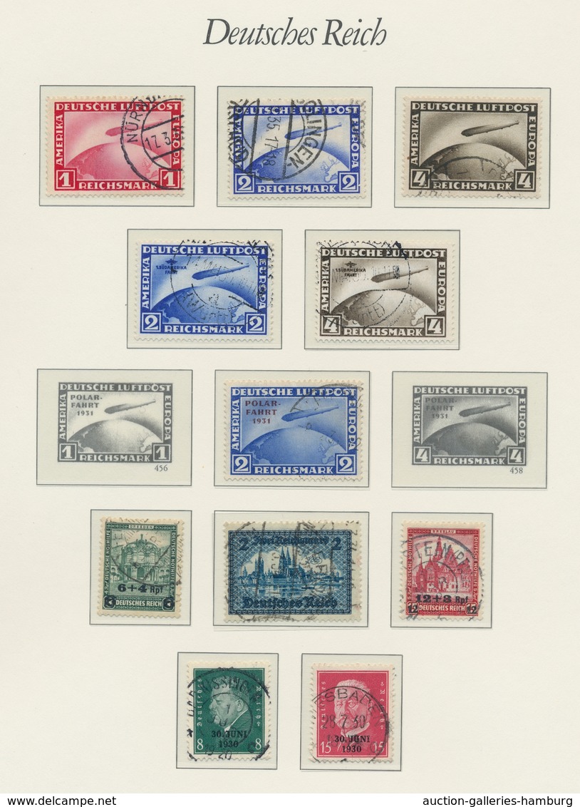 Deutsches Reich - Weimar: 1924-32, Ohne Zwei Werte Der "Polarfahrt" (Mi.Nr. 456 Und Mi.Nr. 458) Komp - Unused Stamps