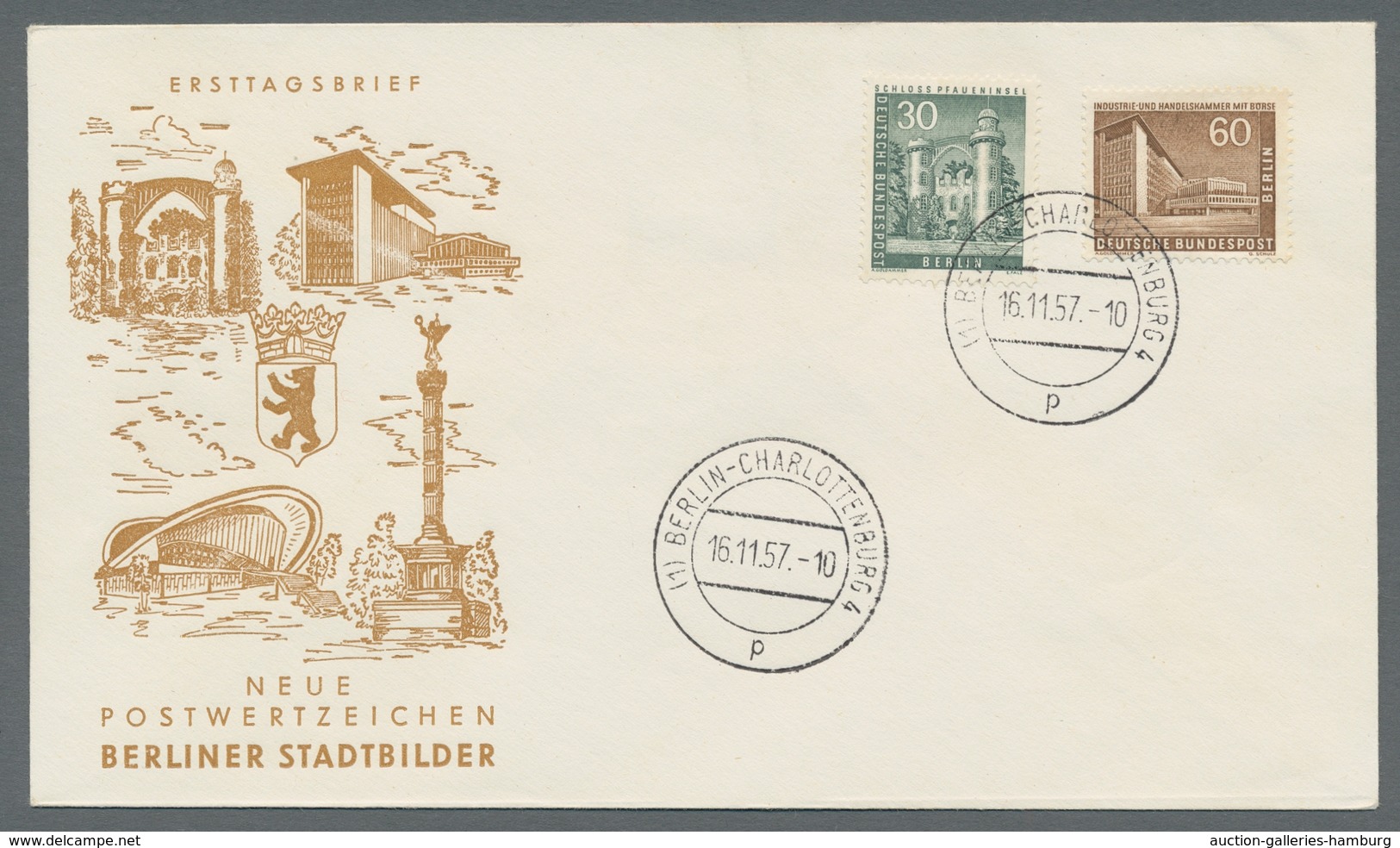 Bundesrepublik Und Berlin: 1949-2001, Sammlung Von Weit über 2.200 FDC In 14 Alben Mit U.a. Blocks, - Verzamelingen