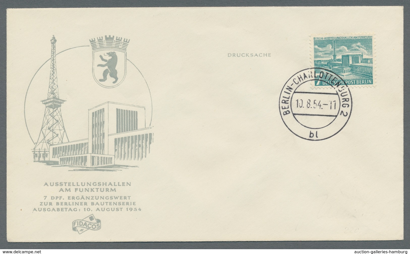 Bundesrepublik und Berlin: 1949-2001, Sammlung von weit über 2.200 FDC in 14 Alben mit u.a. Blocks,