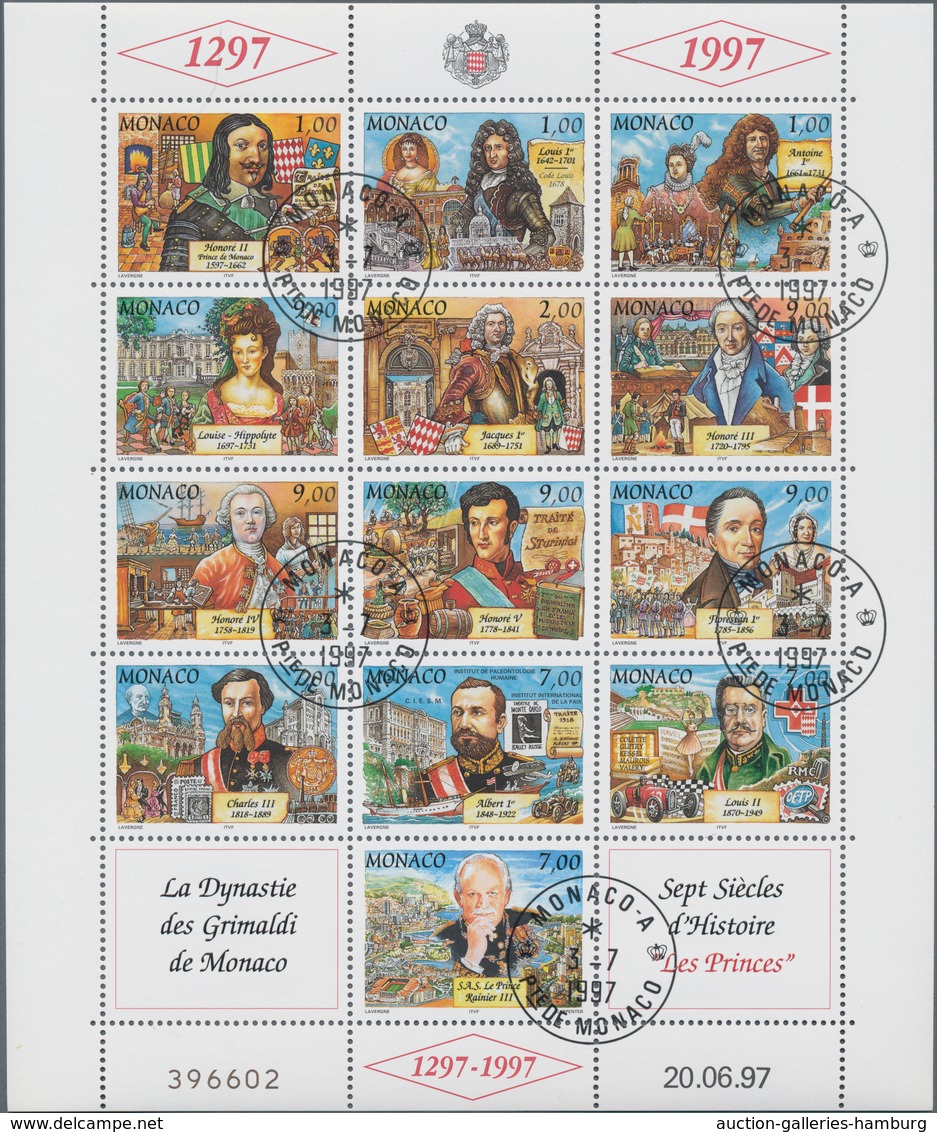 Europa: 1996/1999 (ca.), Accumualtion A Box With C.t.o And Mostly First Day Cancellation Stamps, Sou - Sonstige - Europa