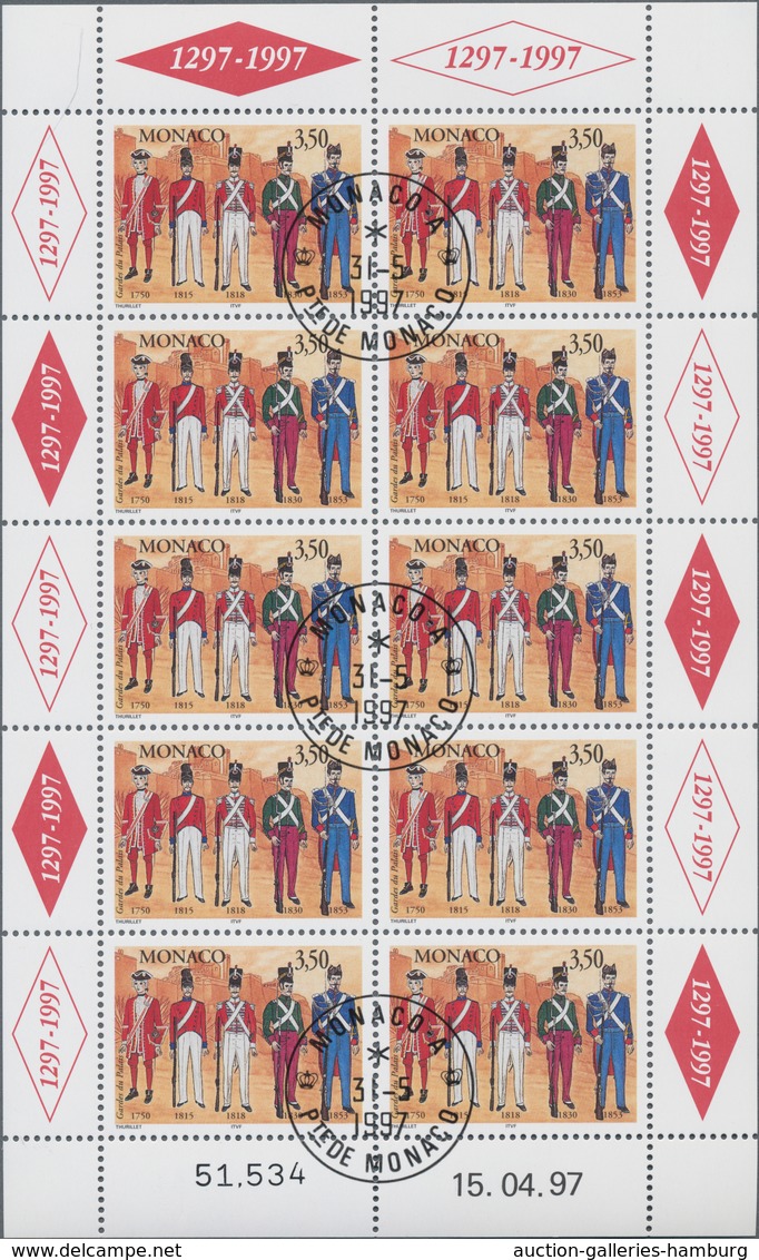 Europa: 1996/1999 (ca.), Accumualtion A Box With C.t.o And Mostly First Day Cancellation Stamps, Sou - Otros - Europa