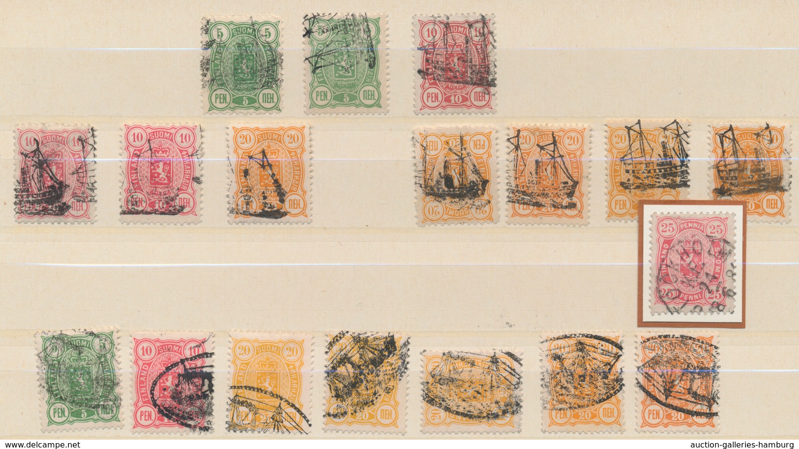 Skandinavien: 1890-1913, Lot Of 9 Interesting Covers Including Better Ones From DENMARK, FINLAND, NO - Europe (Other)