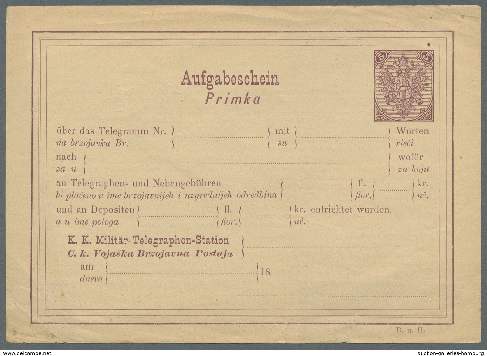 Bosnien und Herzegowina (Österreich 1879/1918): 1894-1918, high-quality collection of postage due st