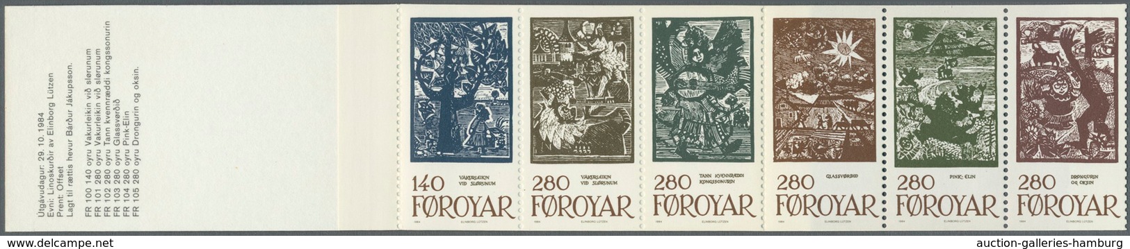 Dänemark - Färöer: 1975/1993, Accumulation With Complete Sets With Some In Larger Blocks To Part She - Faeroër